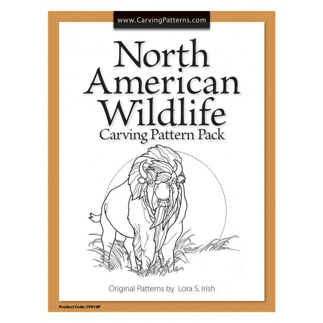 North American Carving Wildlife Pattern Pack - Irish