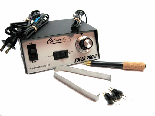 Colwood Detailer Standard Woodburning Kit with 5 Fixed Tip Handpieces –  Long Island Wood Working Supply