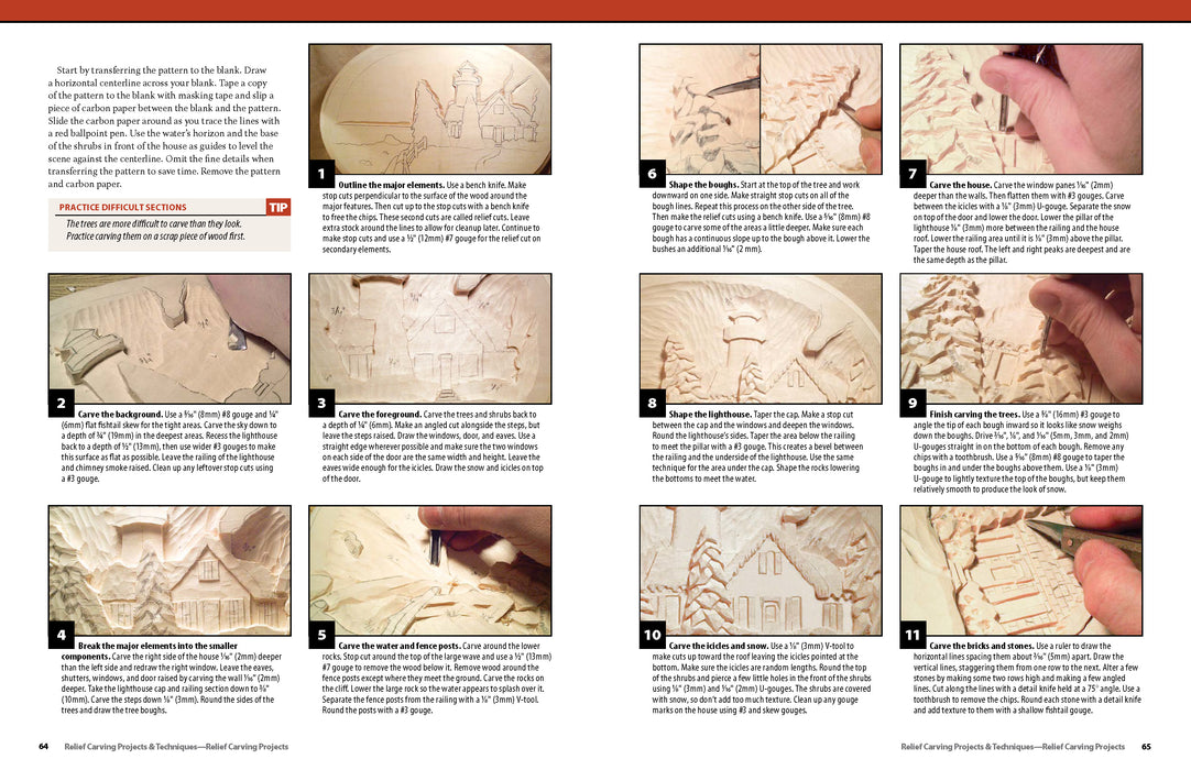 Wood Carving, Relief Carving, Chip Carving, and Whittling Free