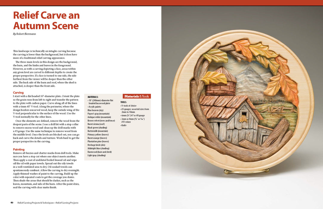 Relief Carving — Mountain Woodcarvers