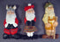 Santa Claus Ornaments Featuring World Costumes - Johnson