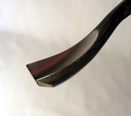 Wood Carving Tool - #8 Deep Gouge SHORT BENT- — Mountain Woodcarvers