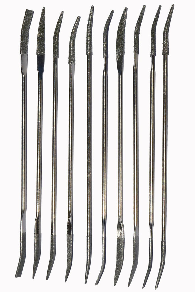 Diamond Riffler File Set Double Ended — Mountain Woodcarvers