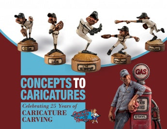 Concepts to Caricatures: Celebrating 25 Years of Caricature Carving The Caricature Carvers of America