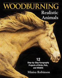 Woodburning Realistic Animals - Minisa