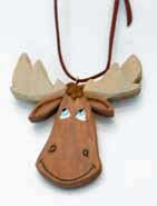 Moose Ornament Basswood Blank/Cutout Kit