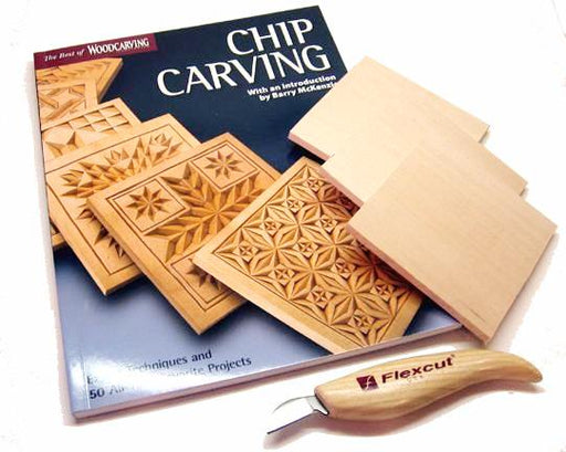 Chip carving knives set - Swiss chip carving knives set - The