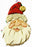 Jingles Santa Ornament Basswood Blank/Cutout Kit