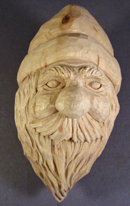 Original Woodcarving- SANTA